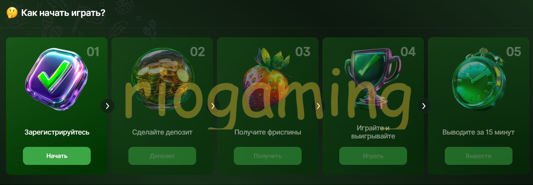 Как начать играть в Riobet